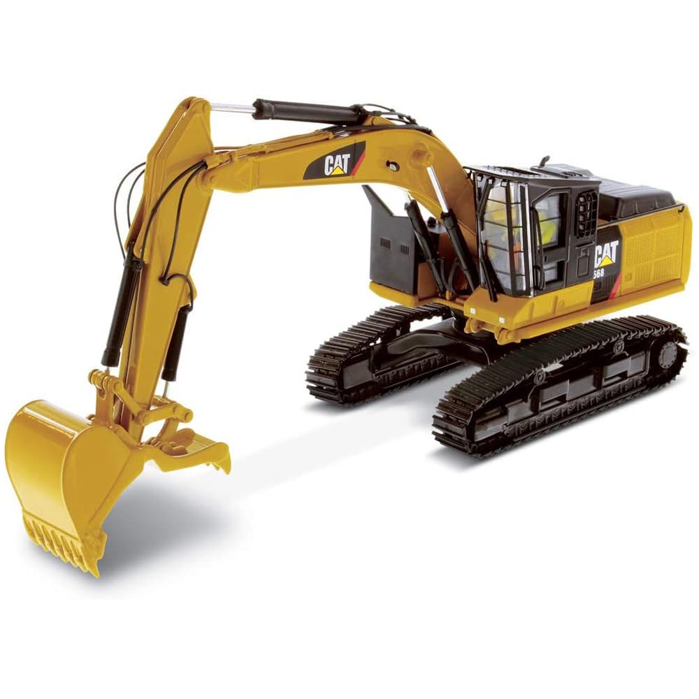 Diecast Masters 1/50 Caterpillar CAT 323F L Hydraulic Excavator with Thumb 85924 - AT TEN Distribution