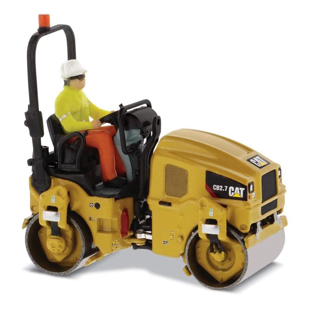 Diecast Masters 1:50 Scale Caterpillar CB - 2.7 Utility Compactor | High Line Series Cat Trucks & Construction Equipment Model 85593 - AT TEN Distribution