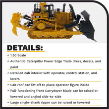 Load image into Gallery viewer, Diecast Masters 1:50 Scale Caterpillar D11T CD Carrydozer | High Line Series Cat Trucks &amp; Construction Equipment Model 85567 - AT TEN Distribution
