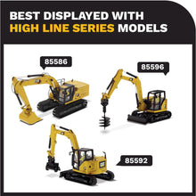 Load image into Gallery viewer, Diecast Masters CAT Caterpillar 301.7 CR Next Generation Mini Hydraulic Excavator with Work Tools and Operator High Line Series 1/50 Model 85597 - AT TEN Distribution
