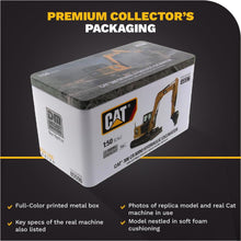 Load image into Gallery viewer, Diecast Masters CAT Caterpillar 308 CR Next Generation Mini Hydraulic Excavator with Work Tools and Operator High Line Series 1/50 Model 85596 - AT TEN Distribution
