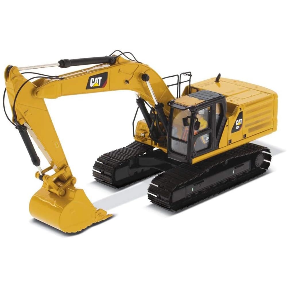 Diecast Masters CAT Caterpillar 336 Next Generation Hydraulic Excavator and Operator High Line Series 1/50 Diecast Model 85586 - AT TEN Distribution