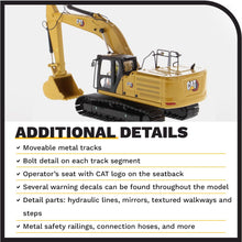 Load image into Gallery viewer, Diecast Masters CAT Caterpillar 336 Next Generation Hydraulic Excavator and Operator High Line Series 1/50 Diecast Model 85586 - AT TEN Distribution
