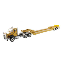 Load image into Gallery viewer, Diecast Masters Cat Caterpillar CT660 Day Cab with XL 120 Low - Profile HDG Lowboy Trailer and Operator Core Classics Series 1/50 Diecast Model 85503 C - AT TEN Distribution
