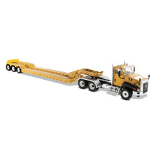 Load image into Gallery viewer, Diecast Masters Cat Caterpillar CT660 Day Cab with XL 120 Low - Profile HDG Lowboy Trailer and Operator Core Classics Series 1/50 Diecast Model 85503 C - AT TEN Distribution
