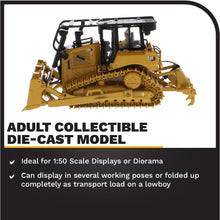 Load image into Gallery viewer, Diecast Masters CAT Caterpillar D6 Track Type Tractor Dozer with SU Blade and Operator High Line Series 1/50 Diecast Model 85553 - AT TEN Distribution
