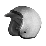 D.O.T. DAYTONA CRUISER - SILVER METAL FLAKE - XL - AT TEN Distribution