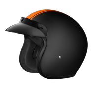 D.O.T. DAYTONA CRUISER - W/ ORANGE PIN STRIPE - S - AT TEN Distribution