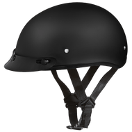 D.O.T. DAYTONA SKULL CAP - DULL BLACK - 2XL - AT TEN Distribution