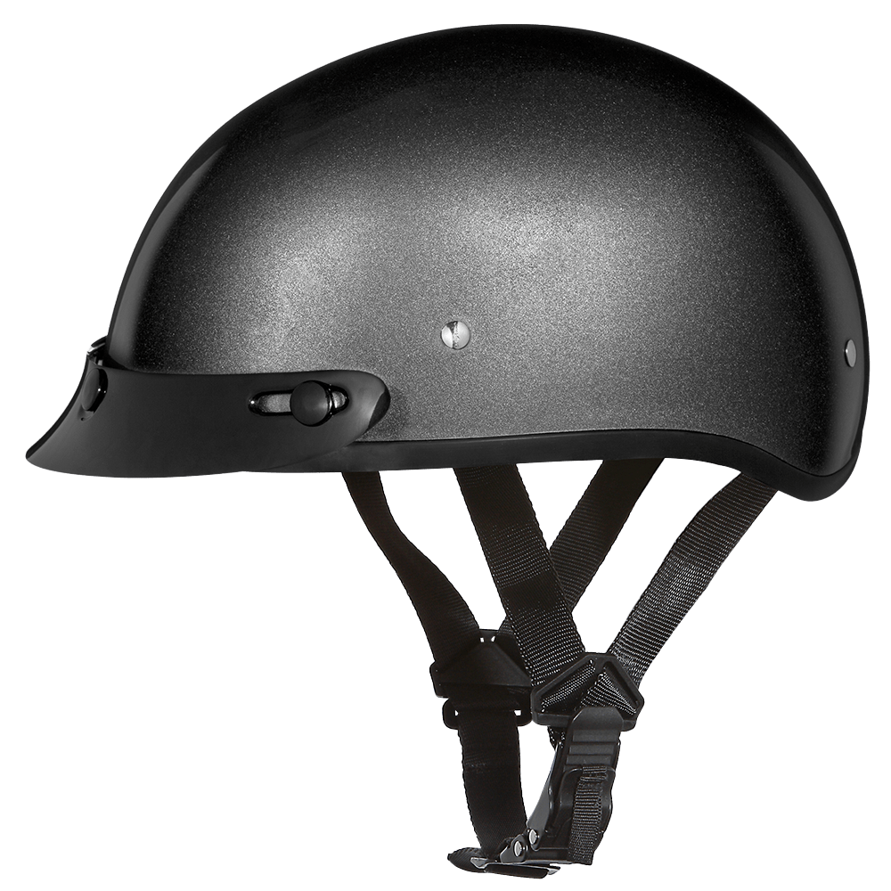 D.O.T. DAYTONA SKULL CAP - GUN METAL GREY - M - AT TEN Distribution