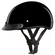 D.O.T. DAYTONA SKULL CAP JR. - HI - GLOSS BLACK - M - AT TEN Distribution