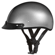 D.O.T. DAYTONA SKULL CAP - SILVER METALLIC - 2XL - AT TEN Distribution