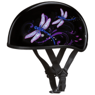 D.O.T. DAYTONA SKULL CAP - W/ DRAGONFLY - M - AT TEN Distribution