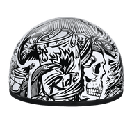 D.O.T. DAYTONA SKULL CAP - W/ LIVE FAST - L - AT TEN Distribution