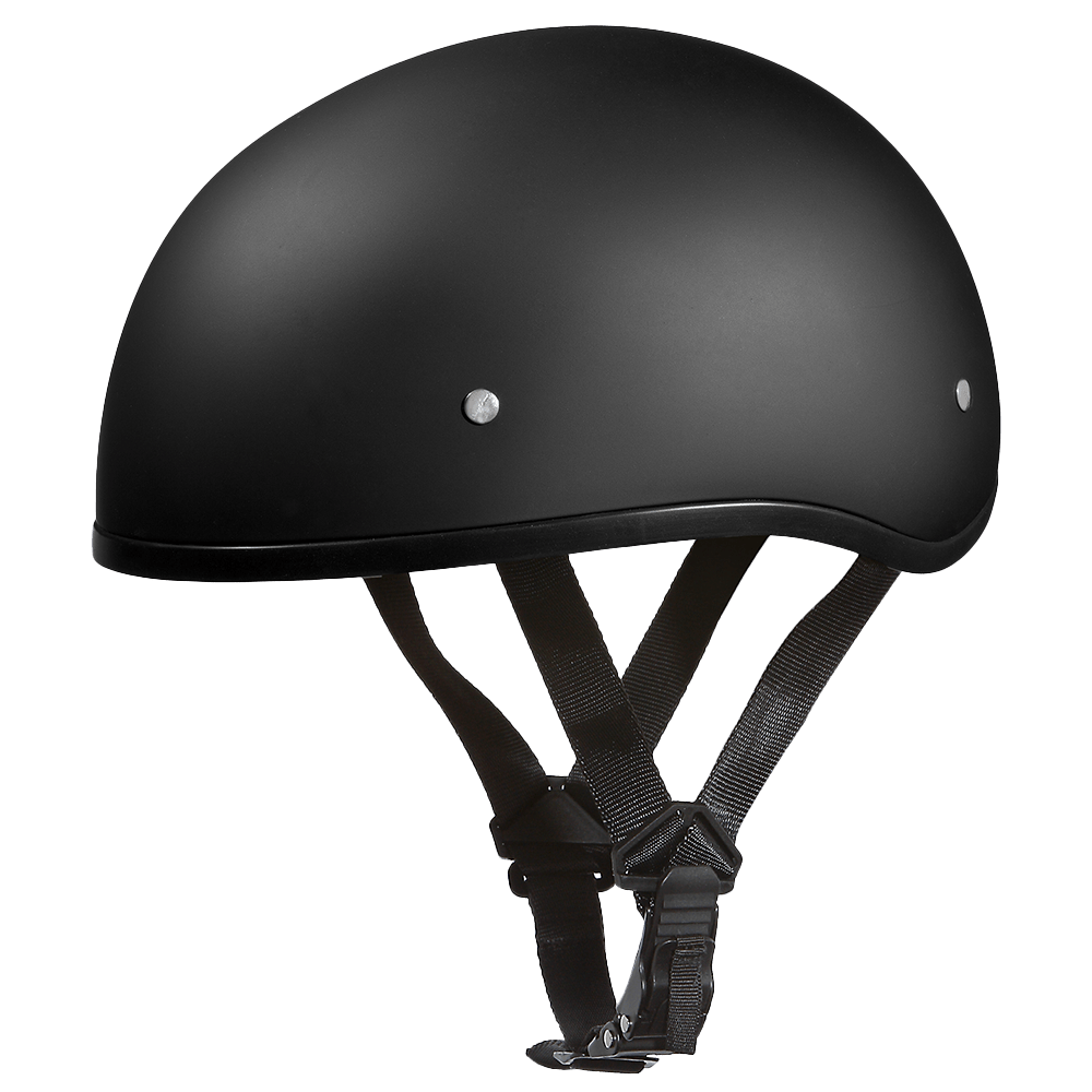 D.O.T. DAYTONA SKULL CAP W/O VISOR - DULL BLACK - 3XL - AT TEN Distribution