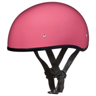 D.O.T. DAYTONA SKULL CAP W/O VISOR - HI - GLOSS PINK - 2XS - AT TEN Distribution