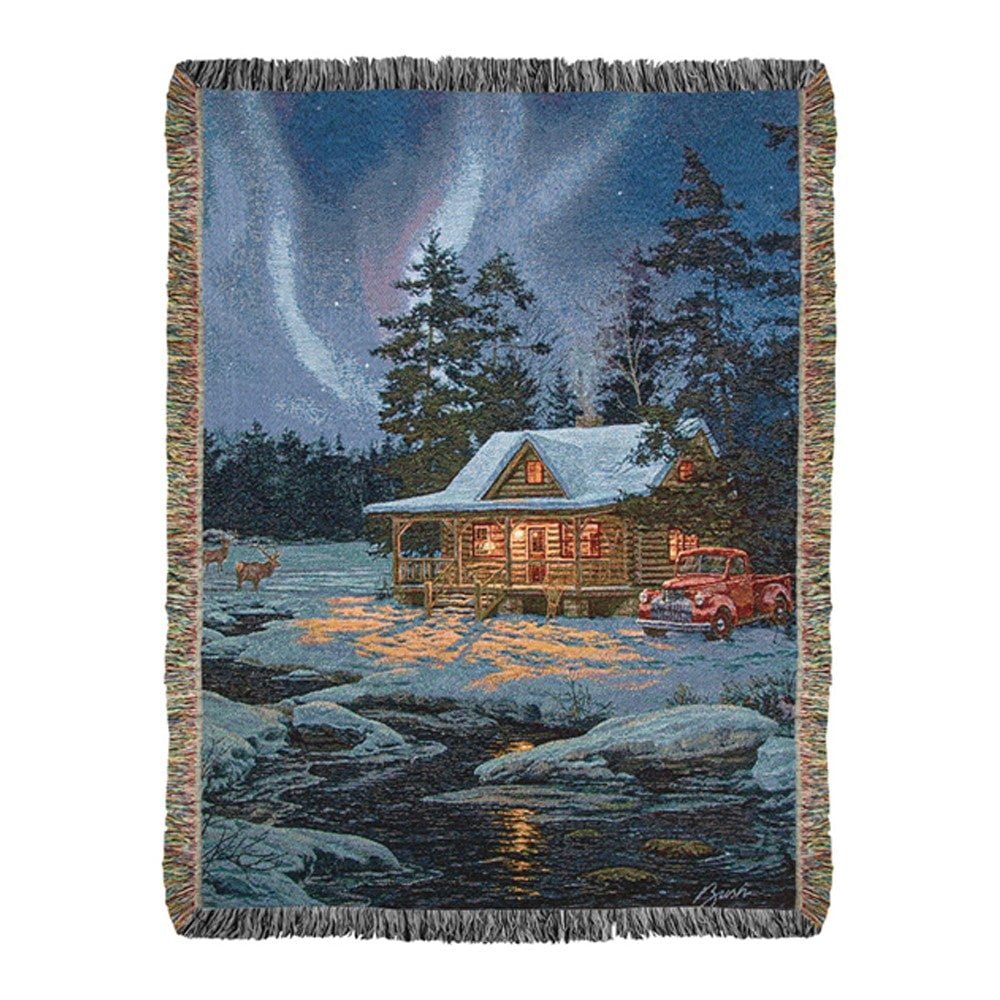 Evening Performance Tapestry Throw 50X60 Woven Throw - AT TEN Distribution