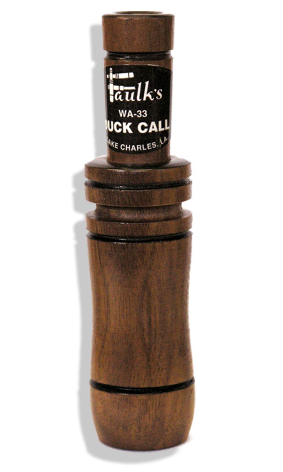 Faulk's Game Calls Deluxe Duck Call WA - 33 BROWN - AT TEN Distribution