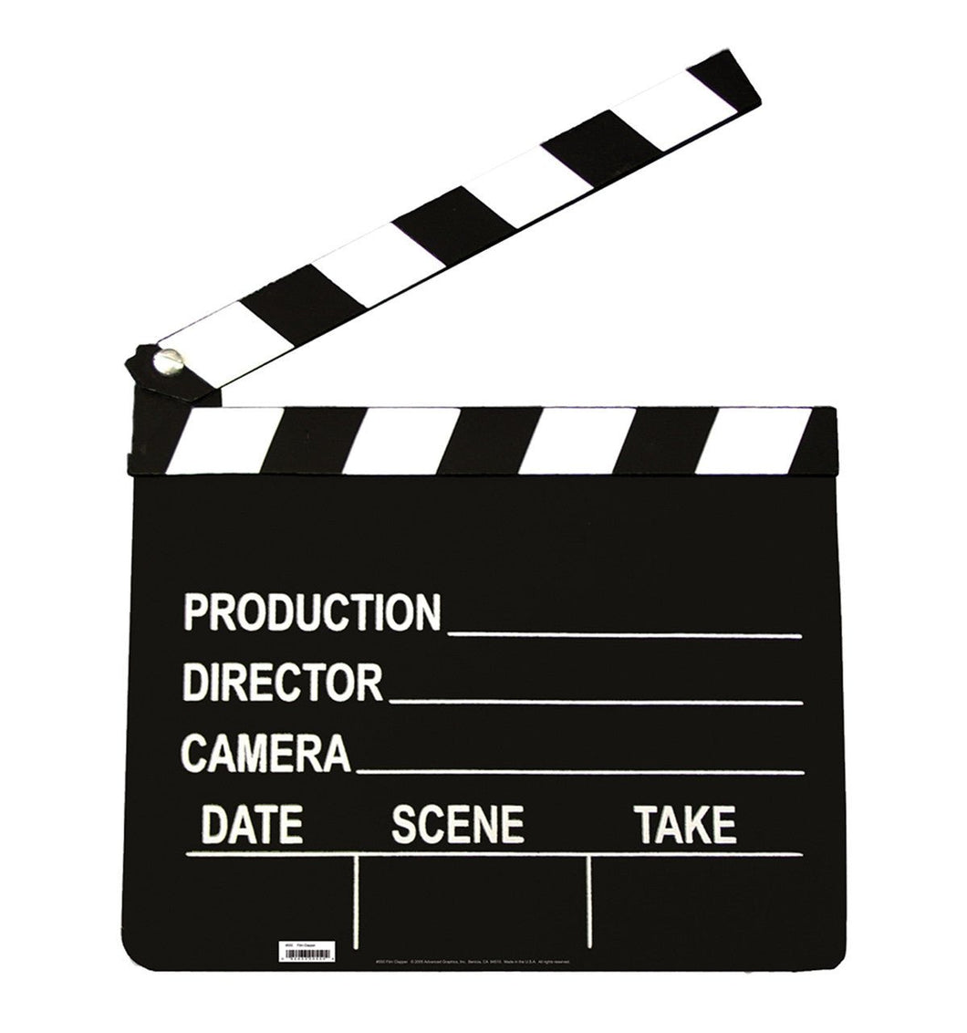 Film Clapper Cardboard Cutout - AT TEN Distribution