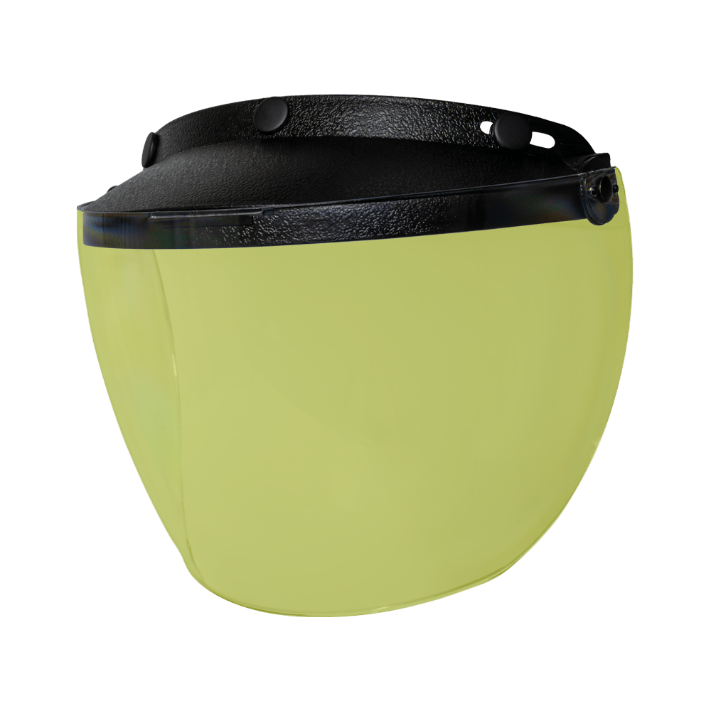 FLIP UP VISOR - YELLOW - AT TEN Distribution