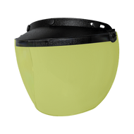 FLIP UP VISOR - YELLOW - AT TEN Distribution