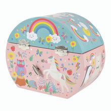 Load image into Gallery viewer, Floss &amp; Rock 43P6388 Rainbow Fairy Musical Box Oval Shape Jewelry - AT TEN Distribution
