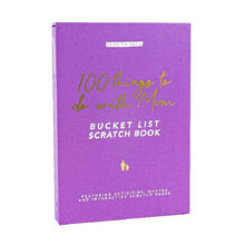 Load image into Gallery viewer, Gift Republic Scratch Off Book|Mum Edition|100 Things To Do Scratch Off|Bucket List Edition|Personalisable Memory Journal|A Gift Mum Will Value|Creating Memories That Last A Life - Time,Medium, GR830002 - AT TEN Distribution
