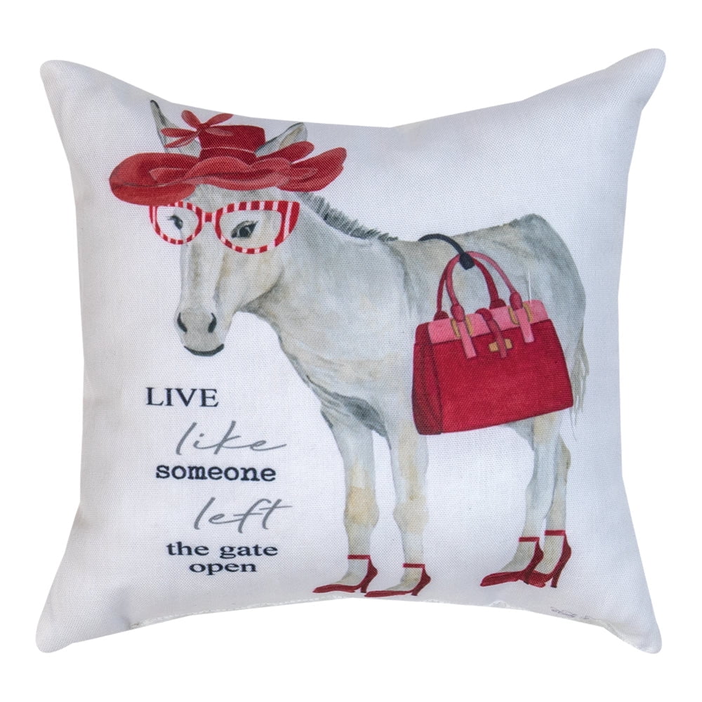 Girls Wanna Have Fun Gate Open Climaweave Pillow 12