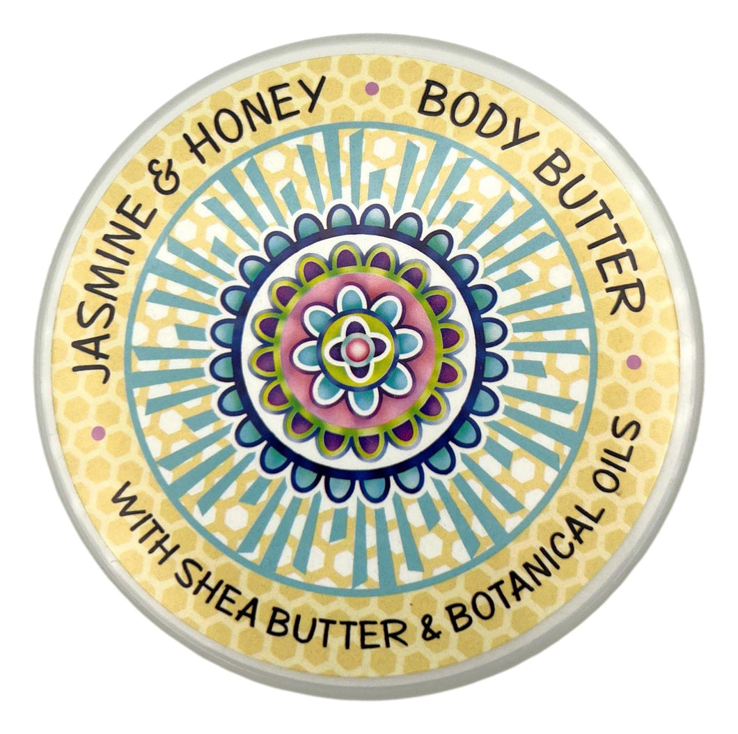 Greenwich Bay JASMINE & HONEY Shea and Cocoa Butter Body Butter - From the Garden Collection - 8 Ounce Tub - AT TEN Distribution
