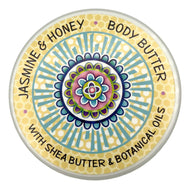 Greenwich Bay JASMINE & HONEY Shea and Cocoa Butter Body Butter - From the Garden Collection - 8 Ounce Tub - AT TEN Distribution
