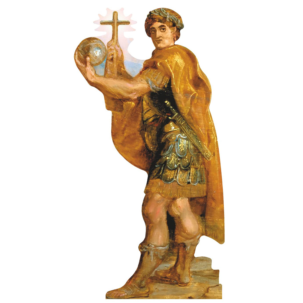H10220 Constantine 1 Great Christian Roman Emperor Cardboard Cutout Standee Standup - AT TEN Distribution