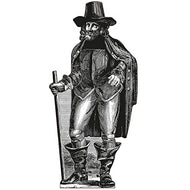 H10534 Guy Fawkes Anarchy Anarchist 5th of November Cardboard Cutout Standee Standup - AT TEN Distribution