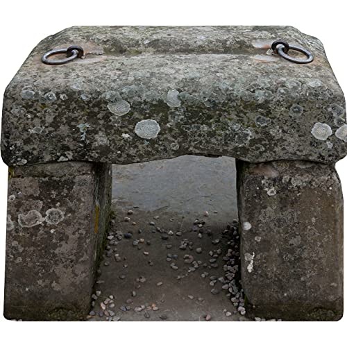 H10536 Stone of Scone Destiny Coronation Seat Scotland Cardboard Cutout Standup Standee - AT TEN Distribution