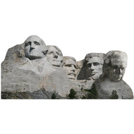 H13136 Mount Rushmore with Donald Trump Mount Trumpmore Cardboard Cutout - AT TEN Distribution