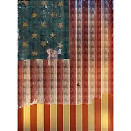 H13149 Star Spangled Banner Great Garrison Flag Smithsonian National Museum American History Cardboard Cutout Standup - AT TEN Distribution