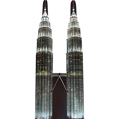 H13165 Petronas Twin Towers Malaysia Cardboard Cutout Back Drop Stand up - AT TEN Distribution