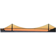 H13177 Golden Gate Bridge Silhouette San Francisco California Landmark Cardboard Cutout Back Drop Stand up - AT TEN Distribution