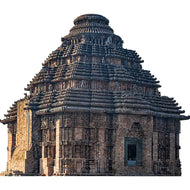 H13194 Konarka Sun Temple India Surya Historic Landmark Cardboard Cutout Back Drop Stand up - AT TEN Distribution