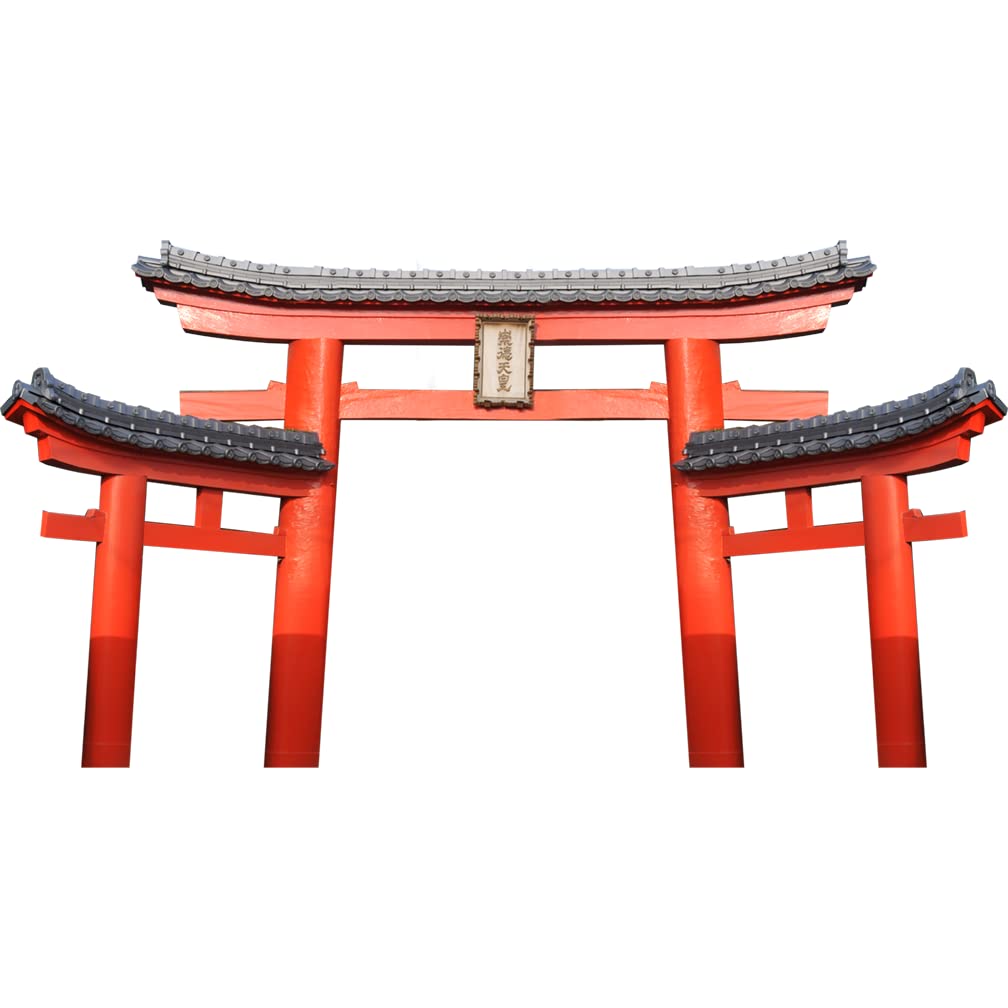 H13201 90x172inch Torrii of Shiramine - gu Japan Japanese Gate Cardboard Cutout Back Drop Stand up - AT TEN Distribution