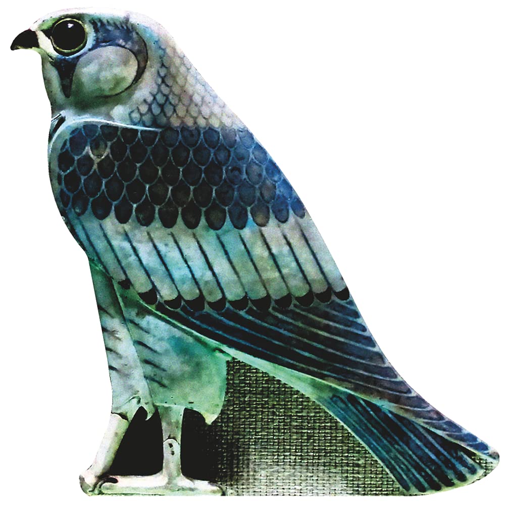 H13210 Ancient Egyptian Falcon Statue Ptolemaic Period Cardboard Cutout Standee Standup - AT TEN Distribution