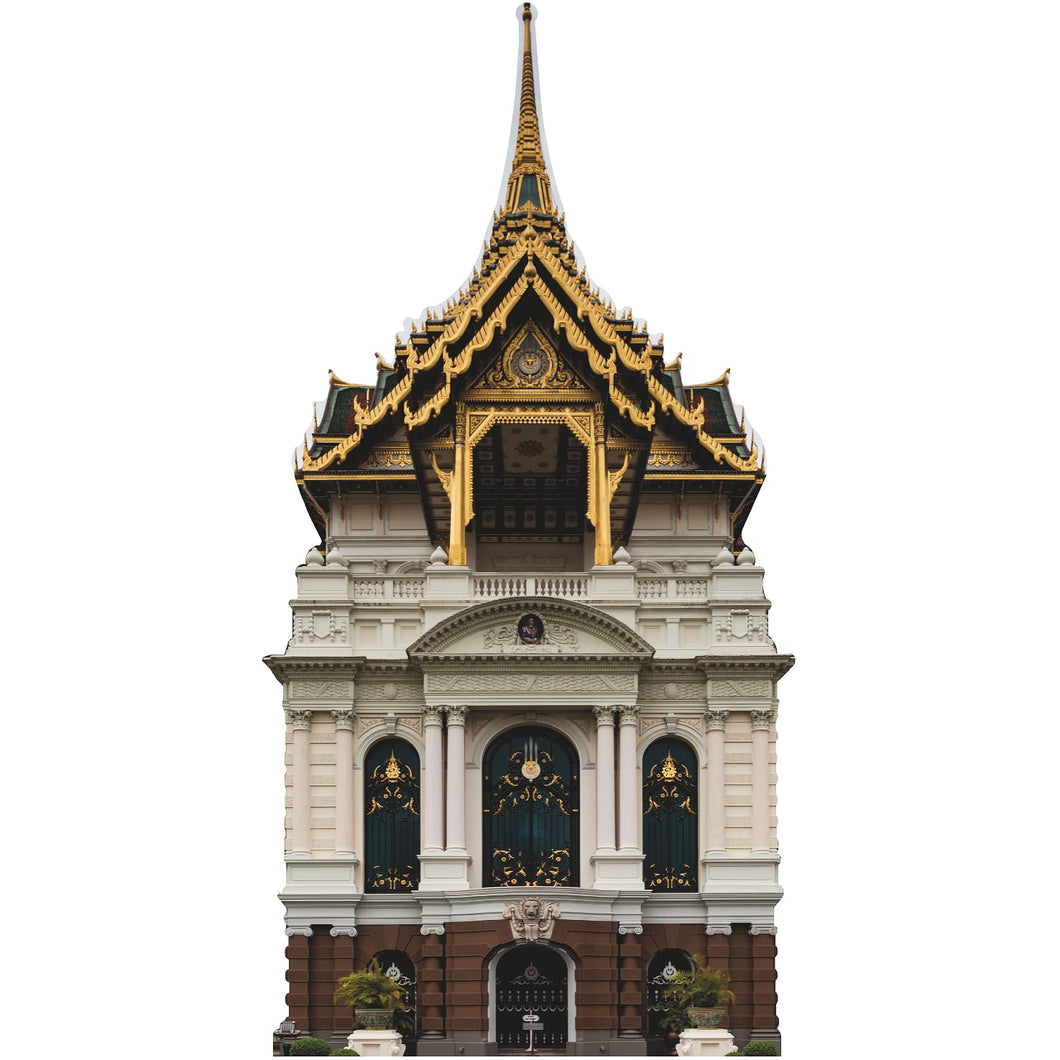 H13489 Grand Palace Bangkok Thailand Central Prasat Cardboard Cutout Standee Standup - AT TEN Distribution