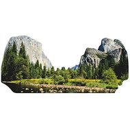 H13499 Yosemite National Park Valley Cardboard Cutout Standee Standup - AT TEN Distribution