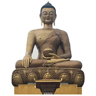 H13503 Dordenma Buddha Cardboard Cutout Standee Standup - AT TEN Distribution