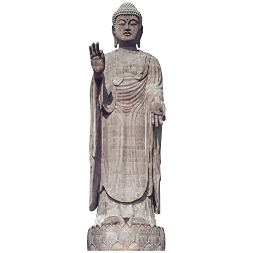 H13506 Ushiku Daibutsu Buddha Japan Cardboard Cutout Standee Standup - AT TEN Distribution