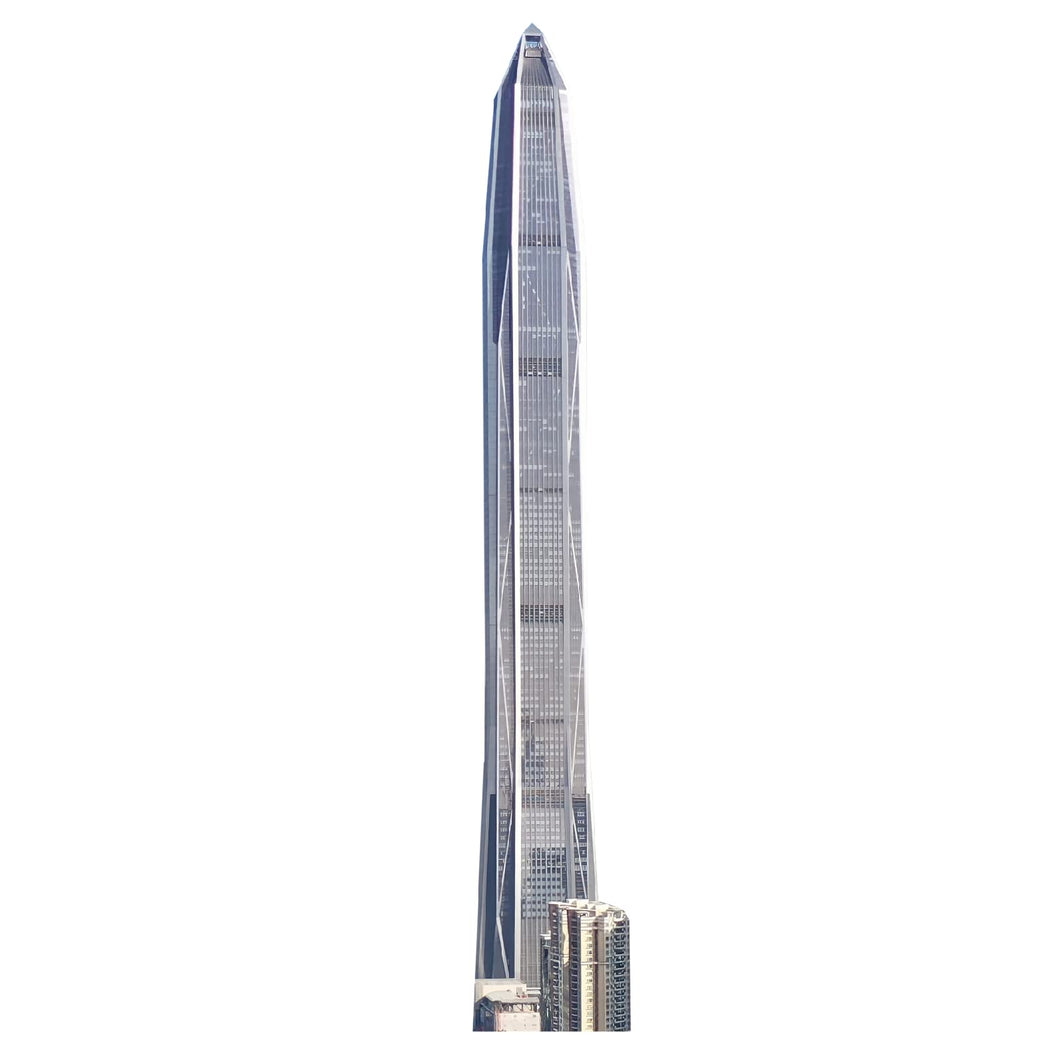 H13514 Ping an International Finance Center Cardboard Cutout Standee Standup - AT TEN Distribution