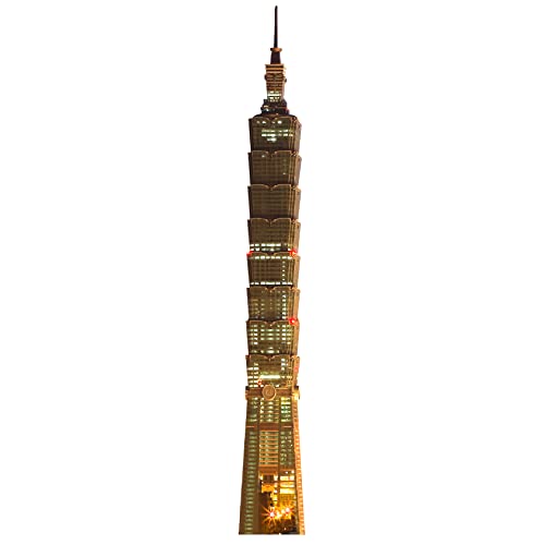 H13521 Taipei 101 Taiwan Cardboard Cutout Standee Standup - AT TEN Distribution