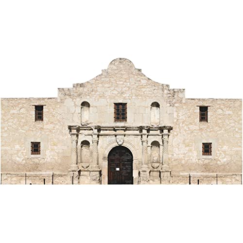 H13548 Alamo Mission Fortress Compound Cardboard Cutout Standee Standup - AT TEN Distribution
