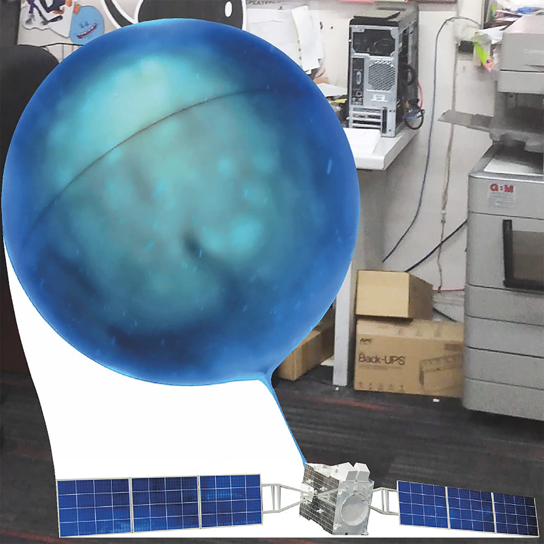 H20244 Large 2023 Chinese Surveillance Balloon Cardboard Cutout Standee Standup - AT TEN Distribution