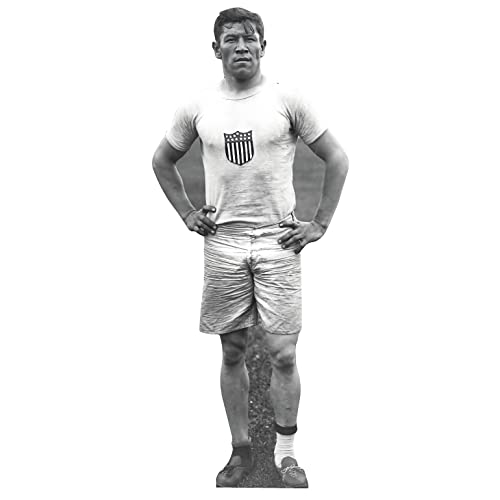 H26268 Jim Thorpe 1912 Summer Olympics Cardboard Cutout Standee Standup - AT TEN Distribution