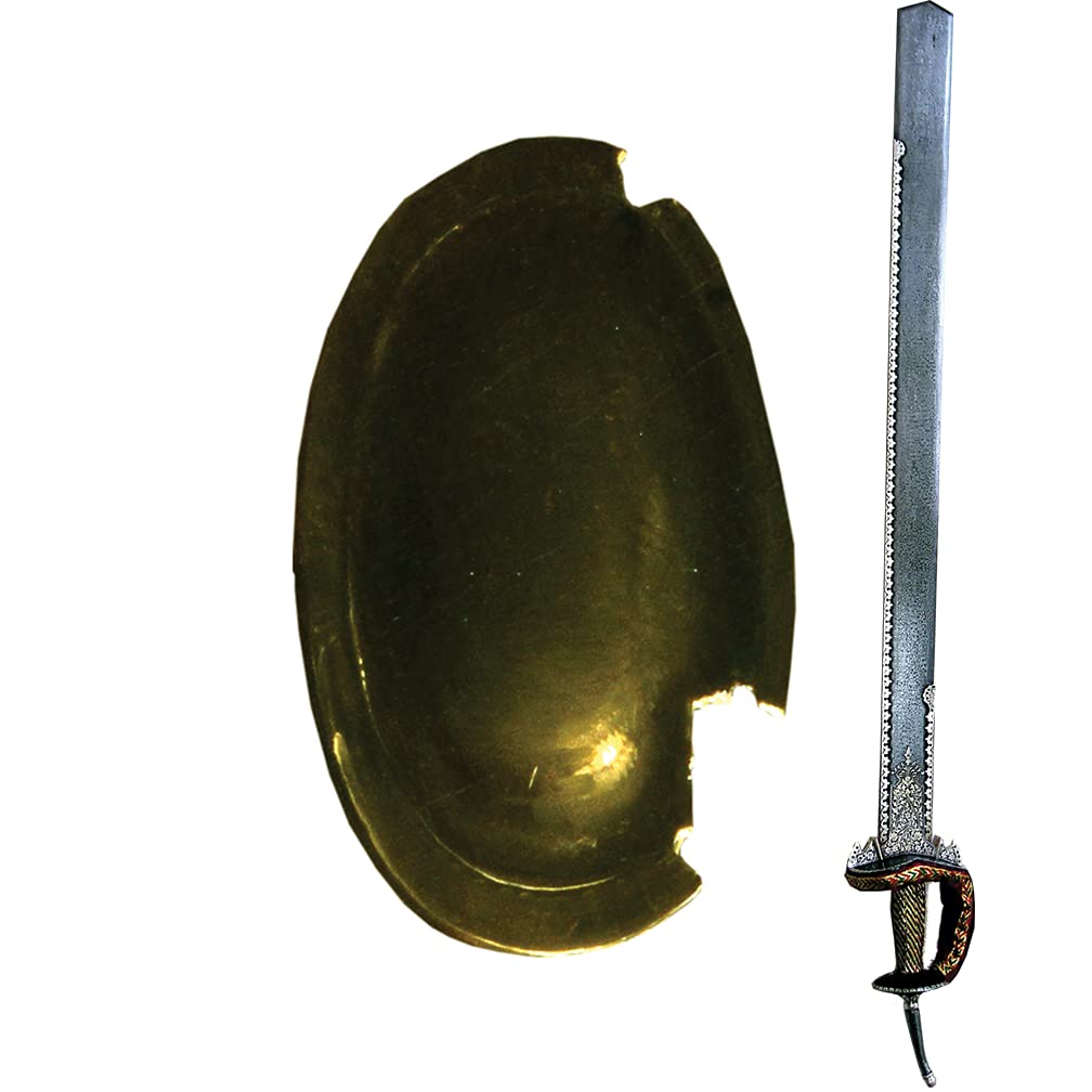 H32025 Cardboard Sword and Shield Props - AT TEN Distribution